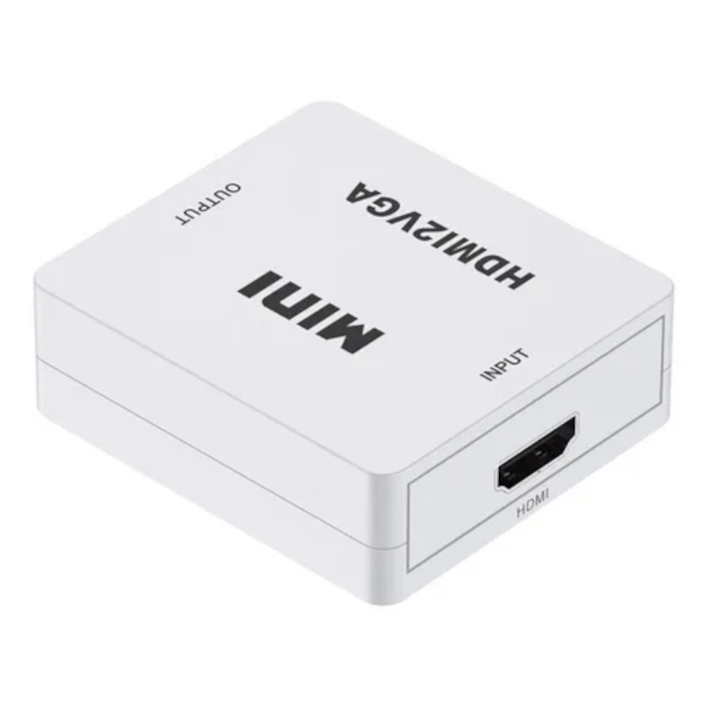 Mini conversor HDMI x VGA + Audio analog