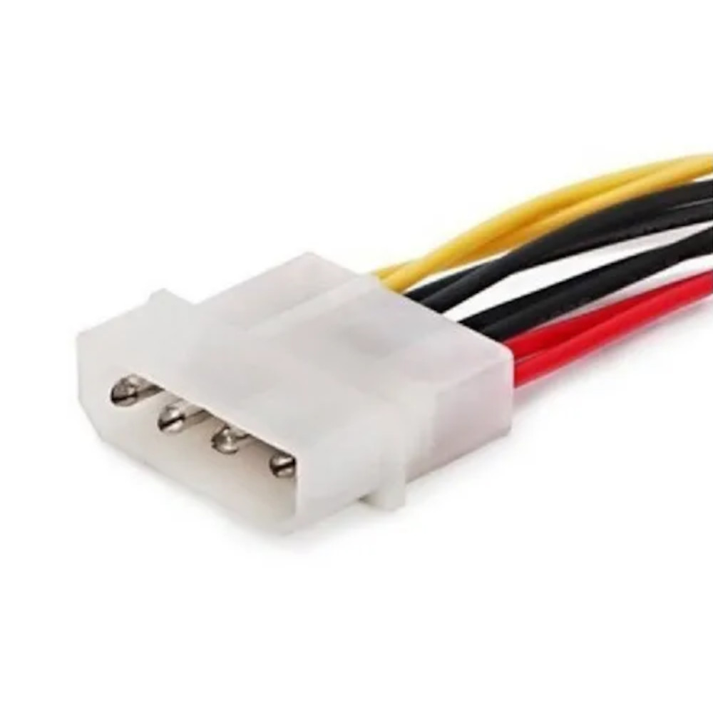 Cabo SATA forca duplo (molex/2x sata)