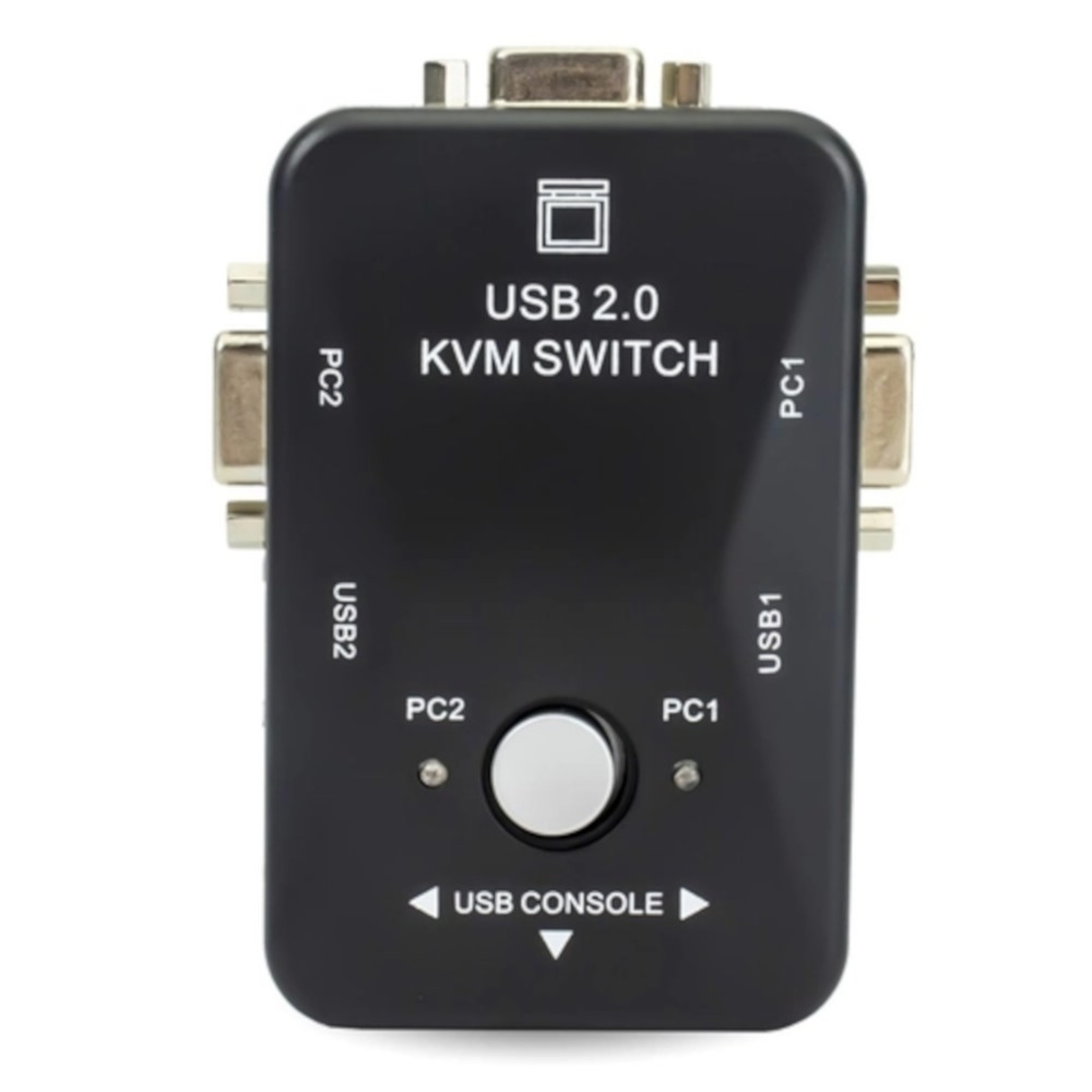 Chaveador KVM USB 2 portas