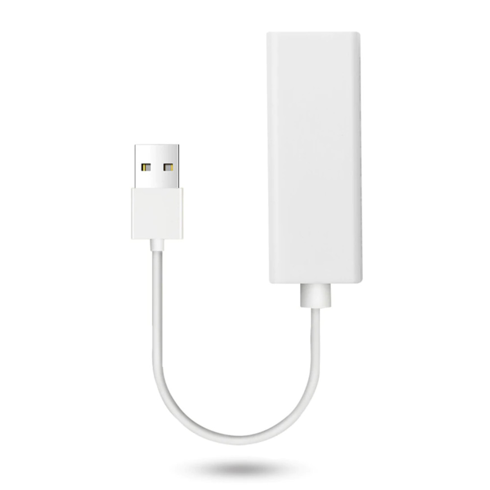 Adaptador rede USBxRJ45 branco MAC/W7-64