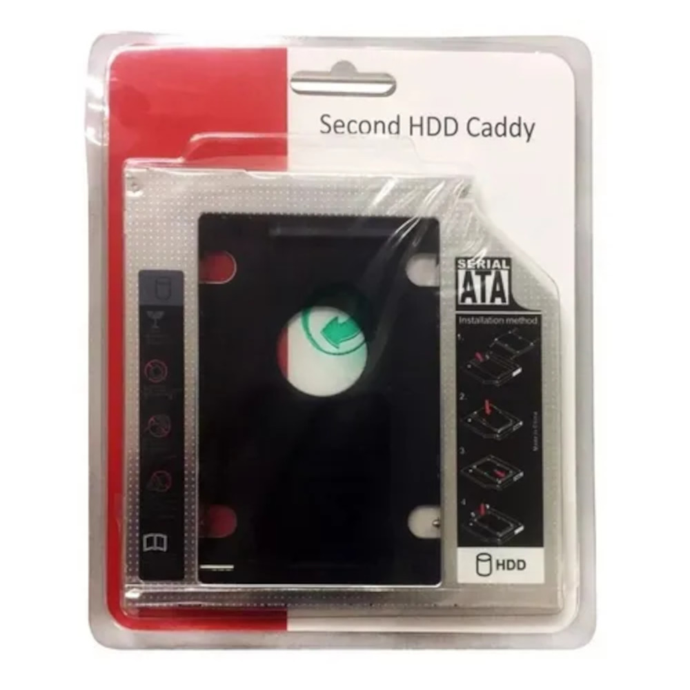 Adaptador Caddy HD SSD Sata 12.7mm