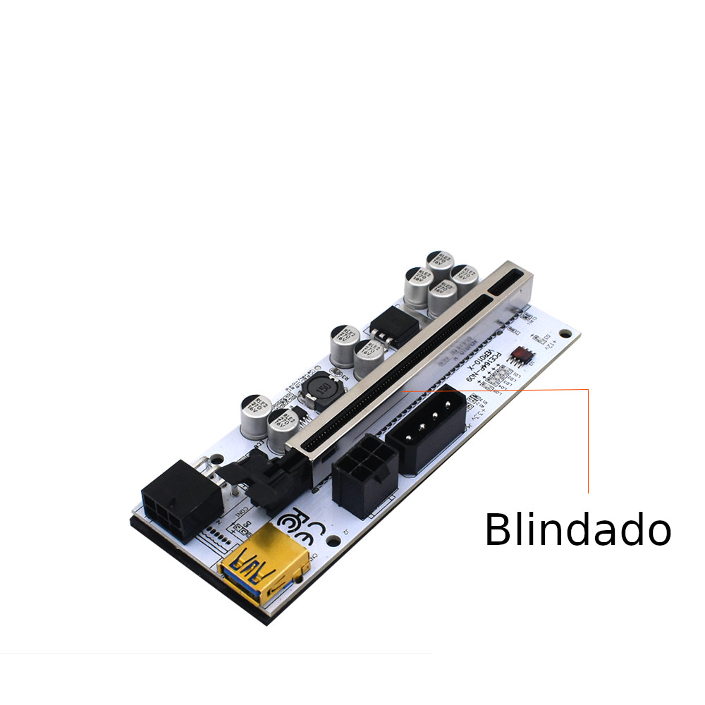 Placa Riser 010X Plus Pci-e Usb 3.0