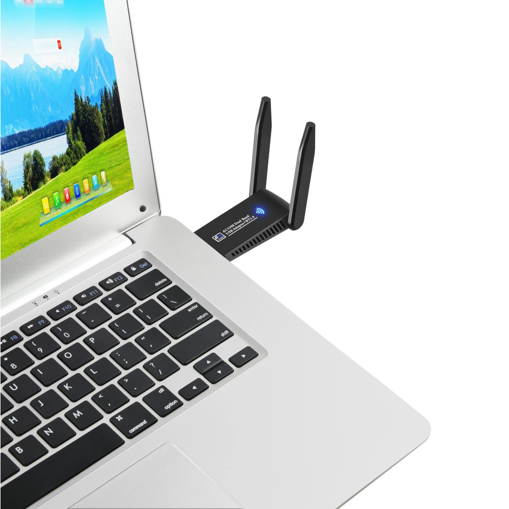 Adaptador USB 3.0 Wifi Dual Band AC1300