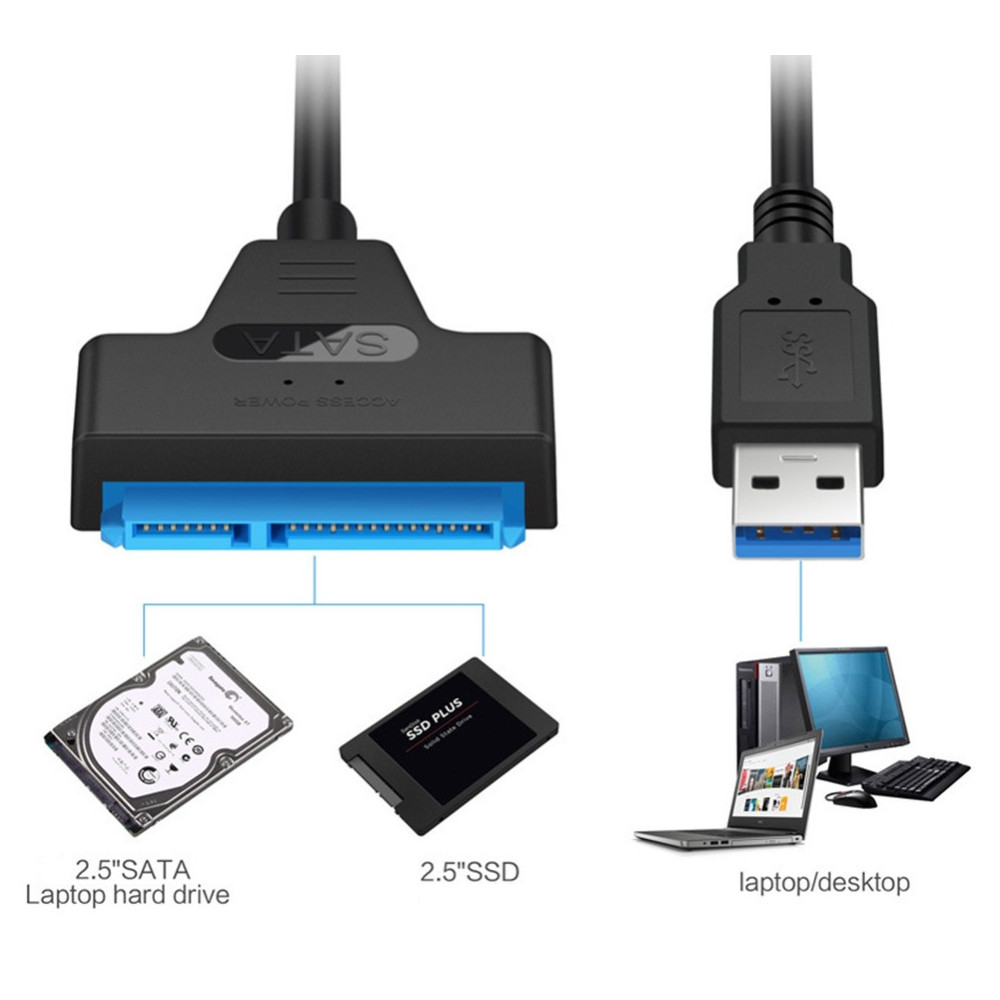 Adaptador Usb 3.0 Hd/SSD 2.5 Sata